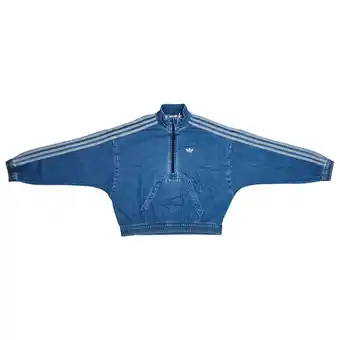 Foot Locker Adidas 3s Denim Trainingspakken Kinder - Blauw - Maat 129 - 134 CM - Katoen Keperbinding aanbieding