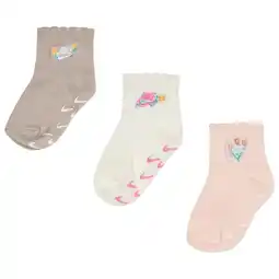 Foot Locker Nike Kids Ankle No Slip 3 Pack Sokken Unisex - Wit - Maat 27 - 35 aanbieding