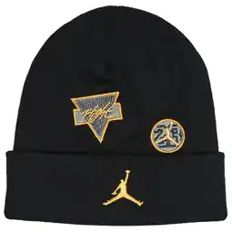Foot Locker Jordan Kids Beanie Winter mutzen Unisex - Zwart - Maat YOUTH - Katoen aanbieding