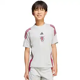 Foot Locker Adidas Bellingham Tiro T-shirts Kinder - Grijs - Maat 123 - 129 CM - Poly Jersey aanbieding