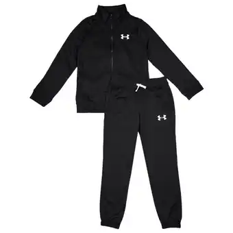 Foot Locker Under Armour Boys Track Trainingspakken Kinder - Zwart - Maat 122 - 127 CM aanbieding