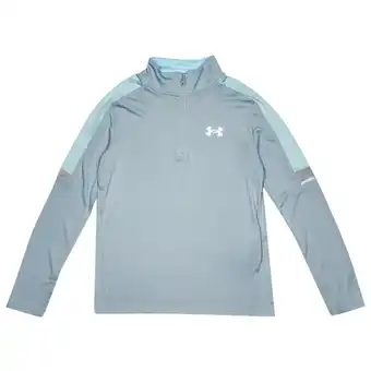 Foot Locker Under Armour Tech Utility 1/4 Zip Trainingspakken Kinder - Blauw - Maat 127 - 137 CM - Poly Jersey aanbieding