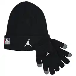 Foot Locker Jordan Kids Beanie Winter mutzen Unisex - Zwart - Maat YOUTH - Katoen aanbieding