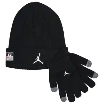 Foot Locker Jordan Kids Beanie Winter mutzen Unisex - Zwart - Maat YOUTH - Katoen aanbieding