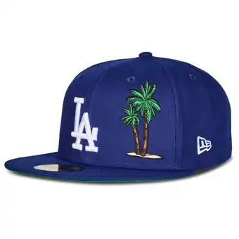 Foot Locker New Era 59fifty Mlb La Dodgers Snapback Unisex - Blauw - Maat 7 - Katoen aanbieding
