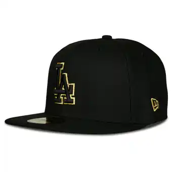 Foot Locker New Era 59fifty Mlb La Dodgers Snapback Unisex - Zwart - Maat 7 3/8 - Katoen aanbieding
