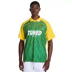 Foot Locker Nike Tuned T-shirts Heren - Geel - Maat S - Poly Jersey aanbieding