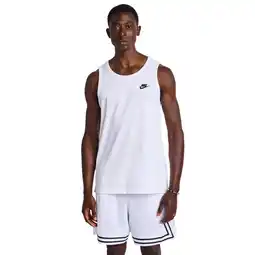 Foot Locker Nike Club Vesten Heren - Wit - Maat S - Katoen Jersey aanbieding