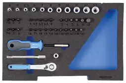 Conrad Gedore 1100 CT1-20 2835886 Dopsleutelset Metrisch 1/4 (6.3 mm) 44-delig aanbieding