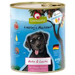 Zooplus Granatapet Liebling´s Mahlzeit Limited Zomereditie Hondenvoer - Eend & Zalm (24 x 800 g) aanbieding
