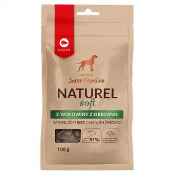 Zooplus 100g Maced Super Premium Naturel Soft Beef met Oregano Hondensnacks aanbieding