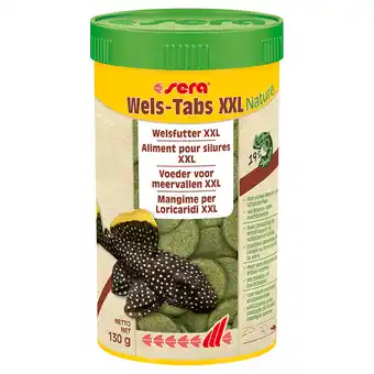 Zooplus Sera Wels-Tabs XXL Nature - 250 ml aanbieding