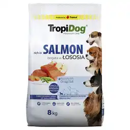Zooplus 8kg Tropidog Premium Adult Small Zalm droogvoer voor honden aanbieding