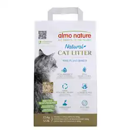 Zooplus Almo Nature Natuurlijke Korrelige Kattenbakvulling - Grain Texture - Dubbelpak: 2 x 2,5 kg aanbieding