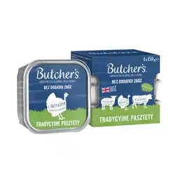 Zooplus Voordeelverpakking Butcher's Original 24 x 150 g - Traditionele recepten (lam, kalkoen, rund) aanbieding