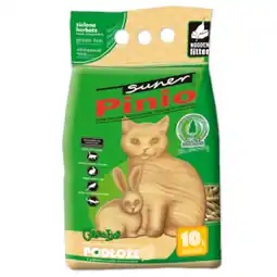 Zooplus 10l Super Benek Pinio Kattenbakvulling aanbieding