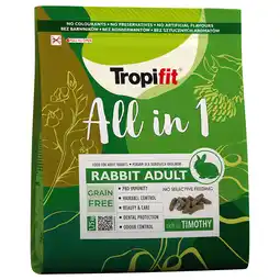 Zooplus 1,75kg Tropifit All in 1 Konijn Volwassen konijnenvoer aanbieding