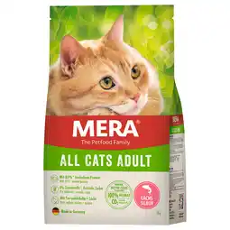 Zooplus 2 kg mera Cats zalm kattenvoer droog aanbieding