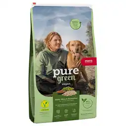 Zooplus 10 kg mera pure green Adult Vegan Haver, Gierst & Favaboon hondenvoer droog aanbieding