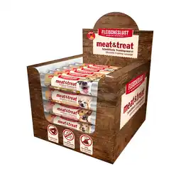 Zooplus 33x 80g Fleischeslust vlees & snack Mixpack II (4 smaken) trainingssnack voor honden aanbieding