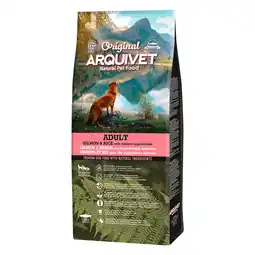 Zooplus 12 kg Arquivet Original Dog Adult Zalm droog hondenvoer aanbieding