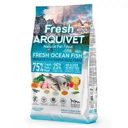 Zooplus 2.5kg Arquivet Fresh Oceaanvis droogvoer voor honden aanbieding