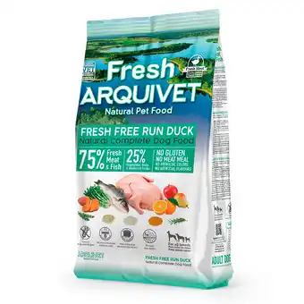 Zooplus 2,5kg Arquivet Fresh Free Run droog hondenvoer met eend aanbieding