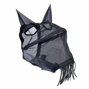 Zooplus Nomad Tales vliegenmasker met oren & Neusgatbescherming, zwart voor Cob-paard aanbieding