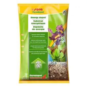 Zooplus 4.7kg Sera Floredepot Energiedepot Vis aanbieding