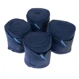 Zooplus 4 Nomad Tales fleece bandages voor paarden, marineblauw pony paard aanbieding