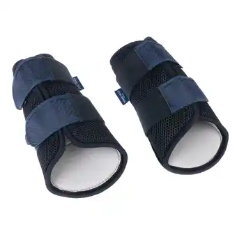 Zooplus 2x Nomad Tales beenkappen van elastaan, marineblauw maat M Paard aanbieding
