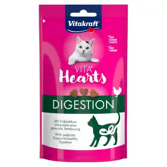 Zooplus 40g Vitakraft Vita Harten Spijsvertering Kip Kattensnacks aanbieding