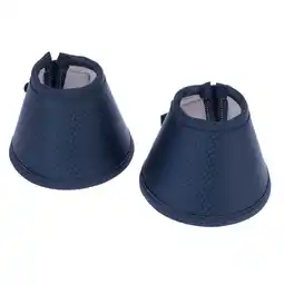 Zooplus 2x Nomad Tales hoefschoenen van elastaan, marineblauw maat XL Paard aanbieding