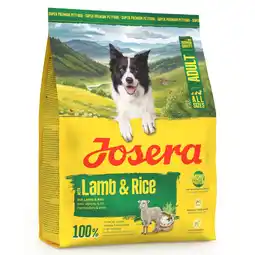 Zooplus 900g Josera lam&rijst droogvoer voor honden aanbieding