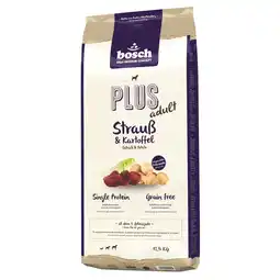 Zooplus 12,5kg bosch Plus Struisvogel & Aardappel Hondenvoer aanbieding