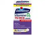 De Online Drogist Davitamon Vitamine D3 75mcg Smelttabletten aanbieding