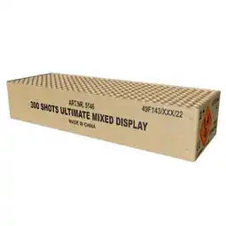 Huisman Vuurwerk 300sh. Ultimate Mixed Display aanbieding