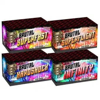 Huisman Vuurwerk Brutal Assortiment aanbieding