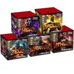 Huisman Vuurwerk Clash of the Titans aanbieding