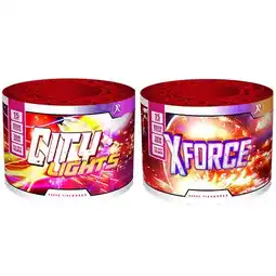 Huisman Vuurwerk City Lights & X-Force aanbieding