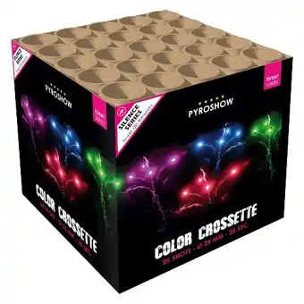 Huisman Vuurwerk Color Crossette aanbieding