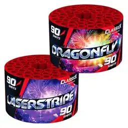 Huisman Vuurwerk Laserstripe & Dragonfly aanbieding