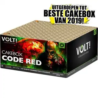 Huisman Vuurwerk Code Red aanbieding