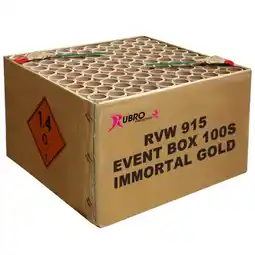 Huisman Vuurwerk Event Box Immortal Gold aanbieding