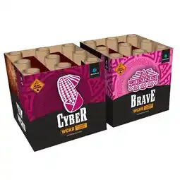 Huisman Vuurwerk Cyber & Brave aanbieding
