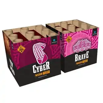 Huisman Vuurwerk Cyber & Brave aanbieding