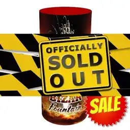 Huisman Vuurwerk Crackling Bizar Fountain aanbieding