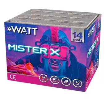 Huisman Vuurwerk Mister X aanbieding