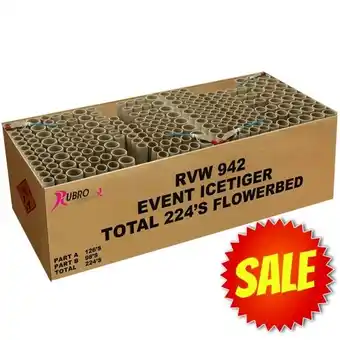 Huisman Vuurwerk Event Icetiger aanbieding
