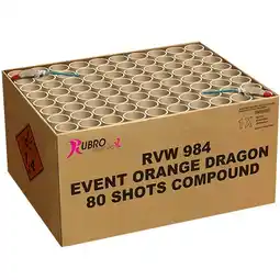 Huisman Vuurwerk Event Orange Dragon aanbieding